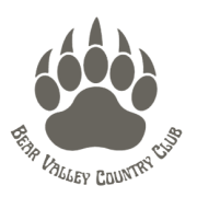 Bear Valley Country Club Logo